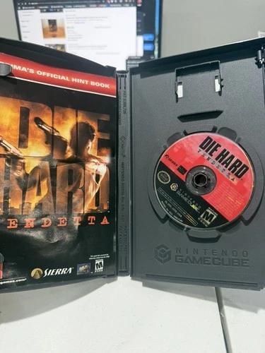 Die Hard: Vendetta (Nintendo GameCube, 2002) - Case, Disc, No Manual