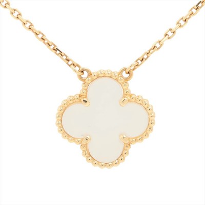 Van Cleef & Arpels Vintage Alhambra Muscheln Halskette 750 (YG) 5,2g