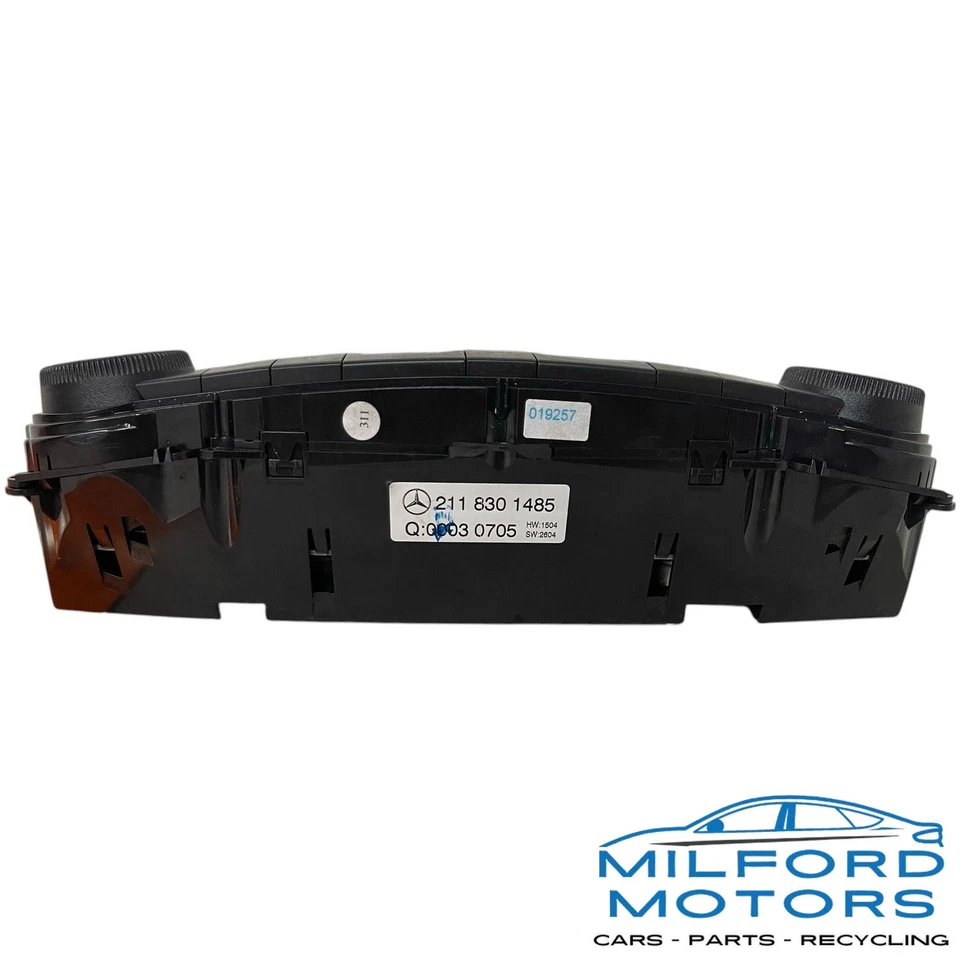 Black Temperature Control Fits 2005-2009 Mercedes-Benz E-Class 3.5L - image 3 of 4