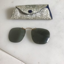 Vintage Polaroid Clip On Sunglasses