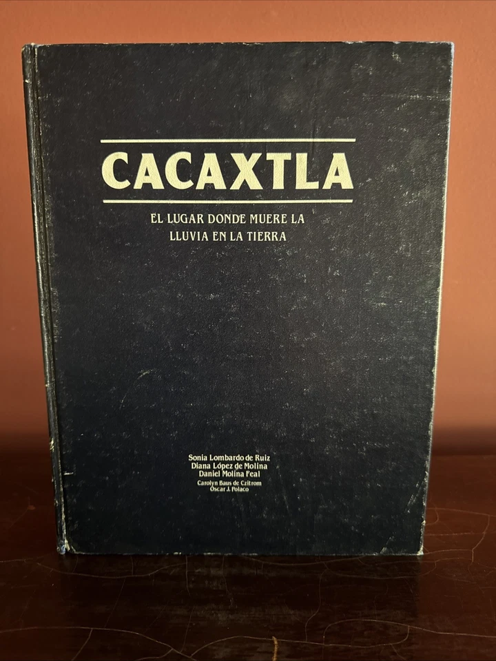 Cacaxtla 1991 HC Illustrated Murals Paintings Archaeology Tlaxcala Mexico Maps - Image 2 of 4