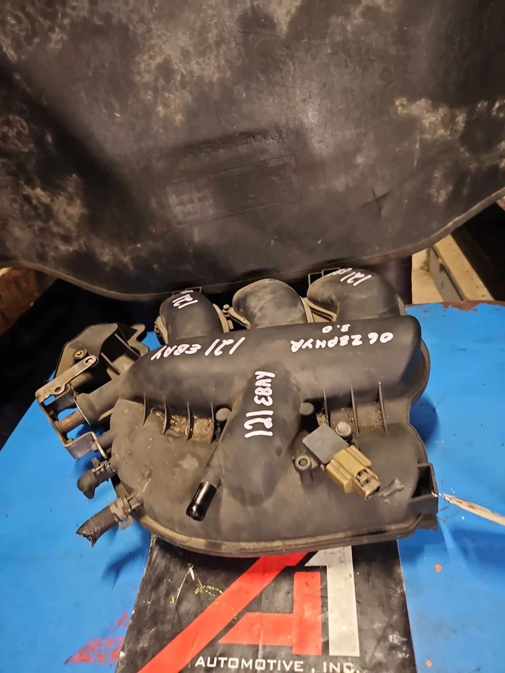 06 LINCOLN ZEPHYR 3,0 L colector de admisión superior con cuerpo de válvula de acelerador OEM Foto 4 de 4