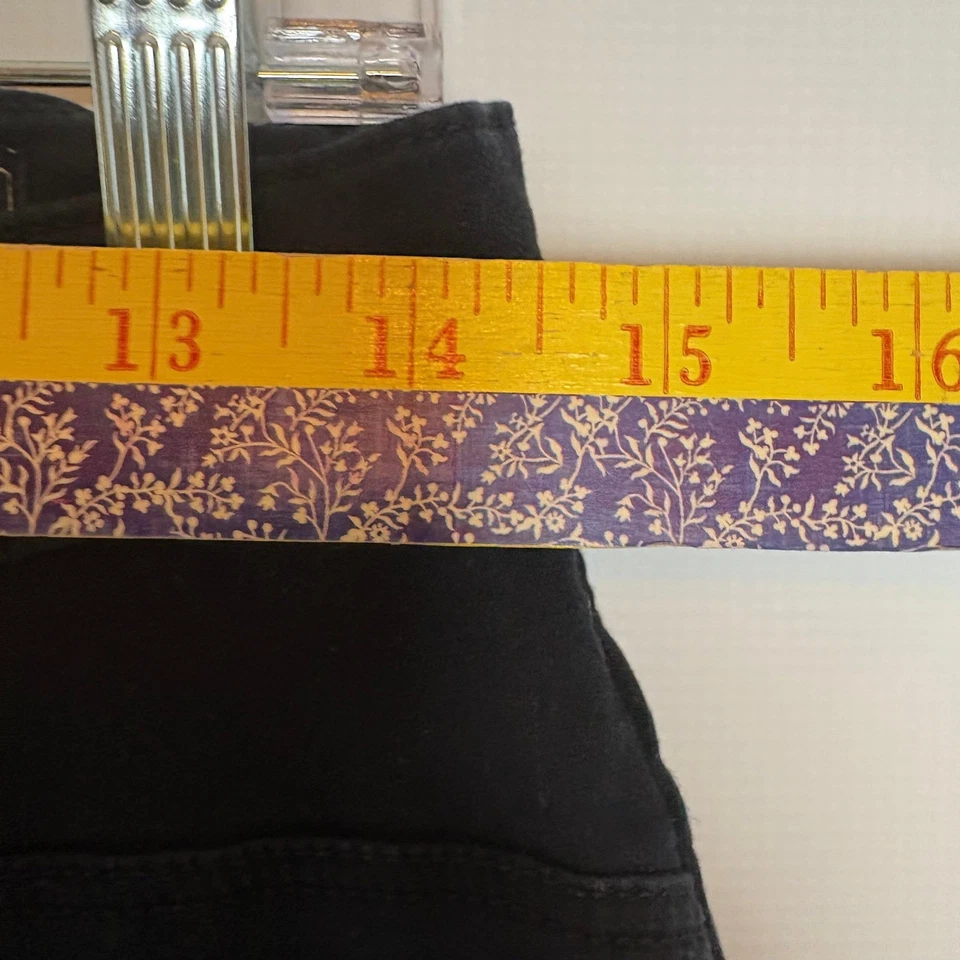 GAP Mujer Negro Elastizado Ajustado Leggings Pantalones Talla 10 Lavado Oscuro Informal Denim Foto 4 de 4