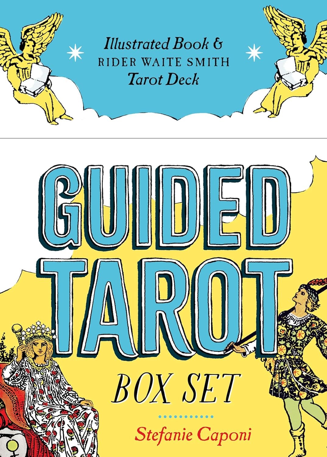 Guided Tarot Box Set: Illustrated Book & Rider Waite Smith Tarot Deck Cards 2...