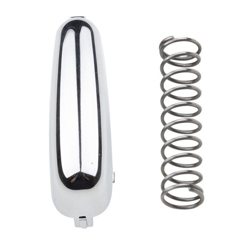 High Quality Lever Button Part Aluminum Chrome Front Repair With Spring - Picture 7 of 7