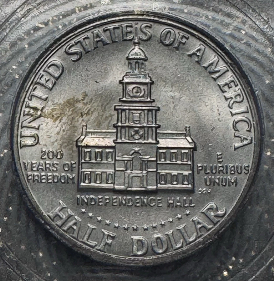 1976 s kennedy Bicentennial silver half dollar MS 67 - Image 3 of 4