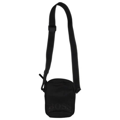 Hugo Boss, Umhängetasche, Herren, Schwarz, Einfarbig, 16, 4, 21 cm #Tj5 - Bild 1 von 4