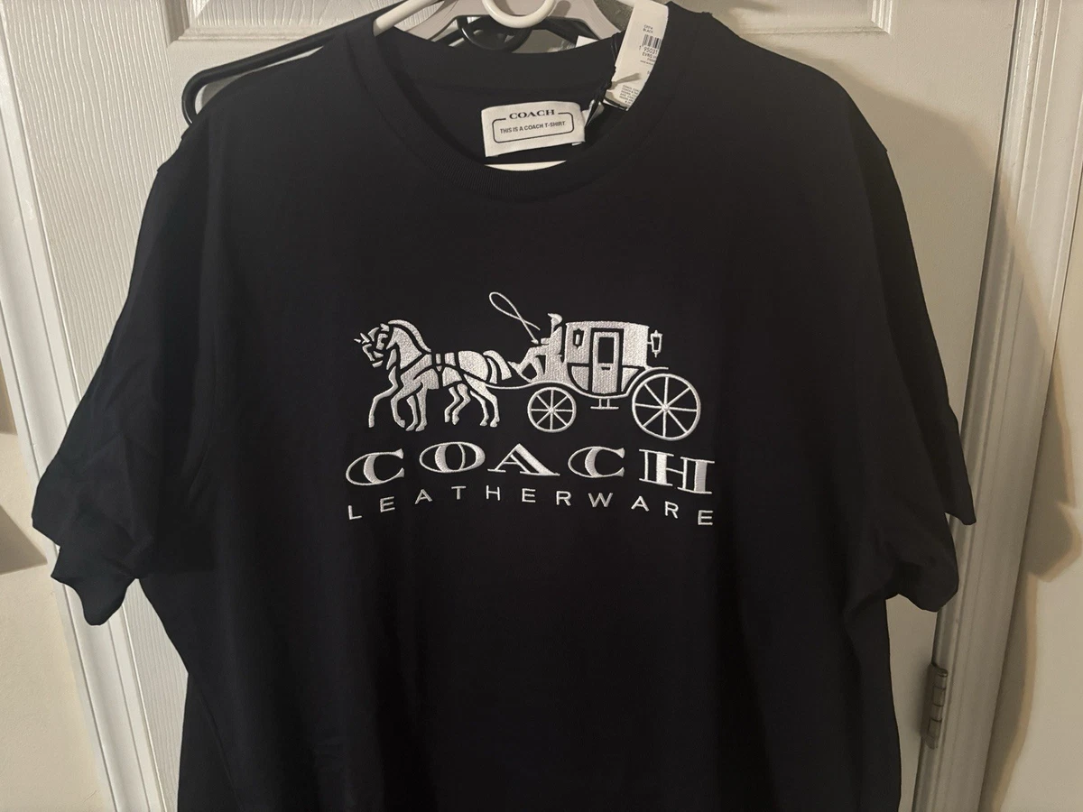 Coach Cotton T-Shirts for Men for sale | eBay