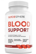 GlycoSphere Glyco Sphere  Blood Health Support Dietary Supplement 60 Capsules