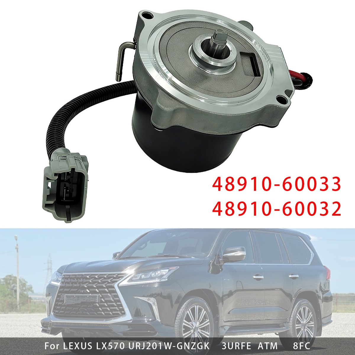 Height Control Pump Motor 48910-60033 48910-60032 For Toyota Land