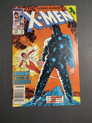 UNCANNY X-MEN #203 $1.99 Auction Week! WIN MANY AND SAVE ON SHIPPING/AVG FINE