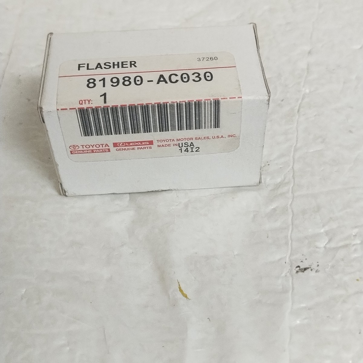 TOYOTA 81980AC030 Genuine OEM Turn Signal Flasher for sale online