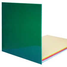 Cast Acrylic Sheet 1/8 Inch Thick Opaque Kelly Green 12x12 Inch Laser Cut