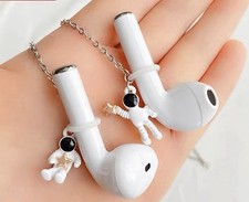 White Chain Necklace for Apple AirPods Earphones Anti-Lost Style Accessory