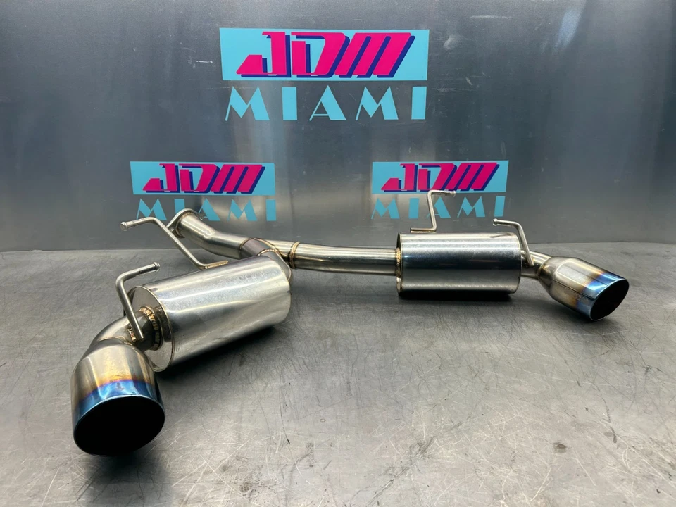 Toyota GR86 Subaru BRZ MEGAN RACING Type Rear Section Stainless Exhaust - Image 2 of 4