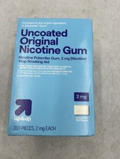 Up  Up I coated Original Nicotine Gum 2mg 310 Pieces Expires 03/2027