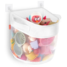 Uneede Bath Toy Organizer4 Gallons Bathtub Toy Storage Organizerquick Access