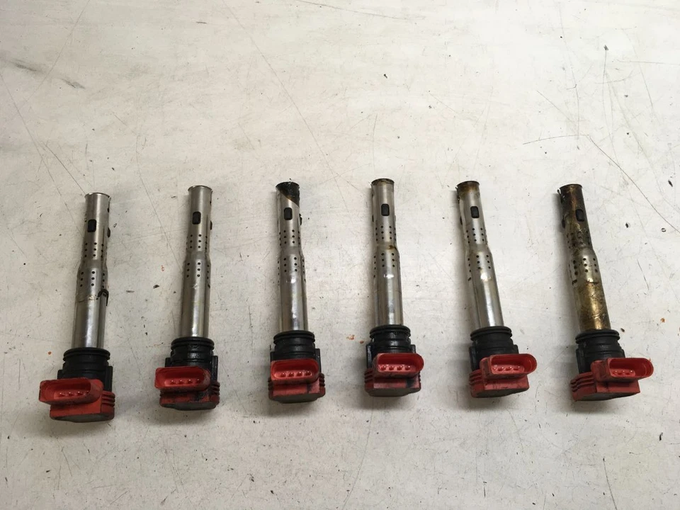 AUDI A4 S4 B8 (2008 > 2015) IGNITION COIL PACK SET OF 6 06E905115E - Image 3 of 4