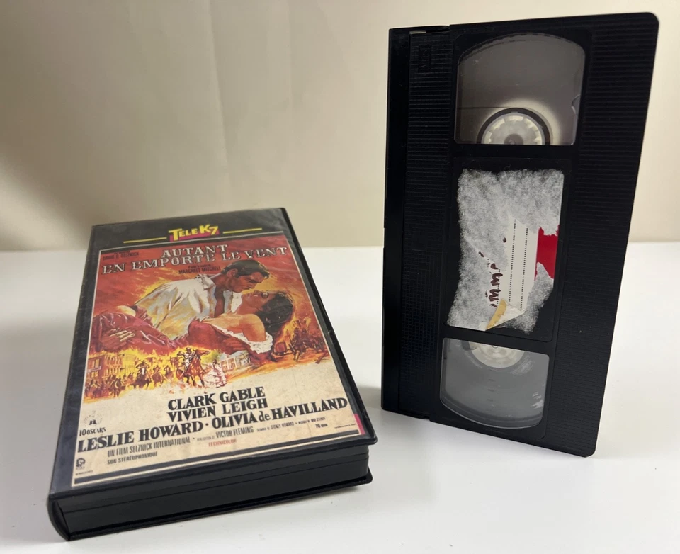 VHS Télé K7 – Autant en emporte le vent (Gone with the Wind) – French PAL - Image 3 of 4