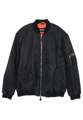 RAF Simons klassische Bomberjacke mit freistehendem Print 40393603 [U]