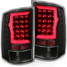 HECASA LED Pair Tail Lights Assembly Compatible with 2007-2014 GMC Sierra 1500 2