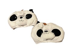 ADULT SIZE 12 PANDA HEAD COSTUME EASY TO BREATH THOUGH NEW WITH TAGS LOW