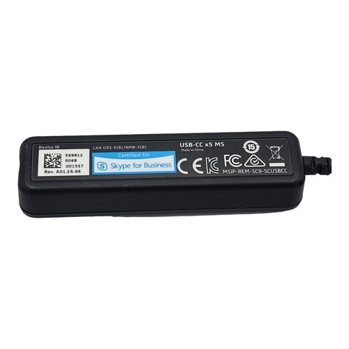 Genuine Sennheiser USB-CC X5MS USB Volume Answer Mute Controller Cable Wire OEM - Picture 4 of 4