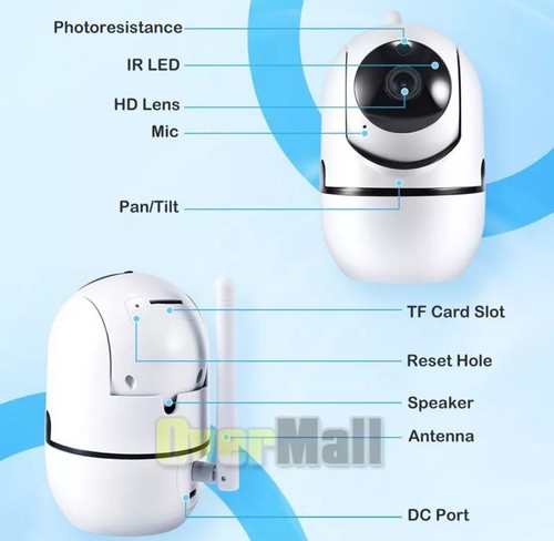 IP Security Camera Wifi Wireless CCTV Home Baby Monitor IR HD 1080P Night Vision - Picture 9 of 11