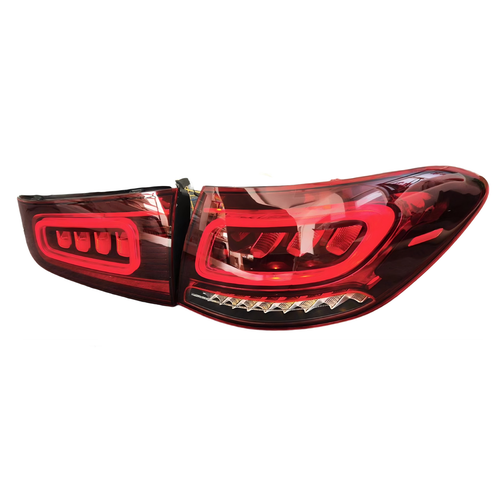 Pair Tail Light Assembly Upgrade For Mercedes-Benz GLC-Class X253 2016-2019 Lamp - Picture 2 of 8