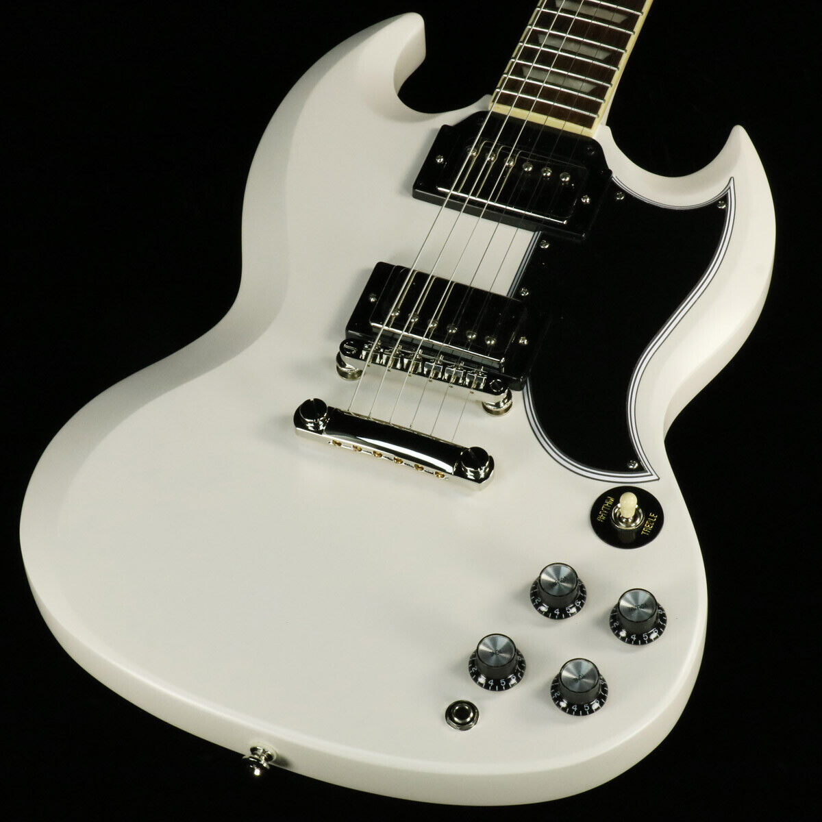 Epiphone 1961 Les Paul SG Standard Aged Classic White with hard case