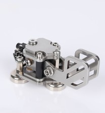 Stainless Steel Portable HF Shortwave Automatic CW Morse Code Magnetic Telegraph