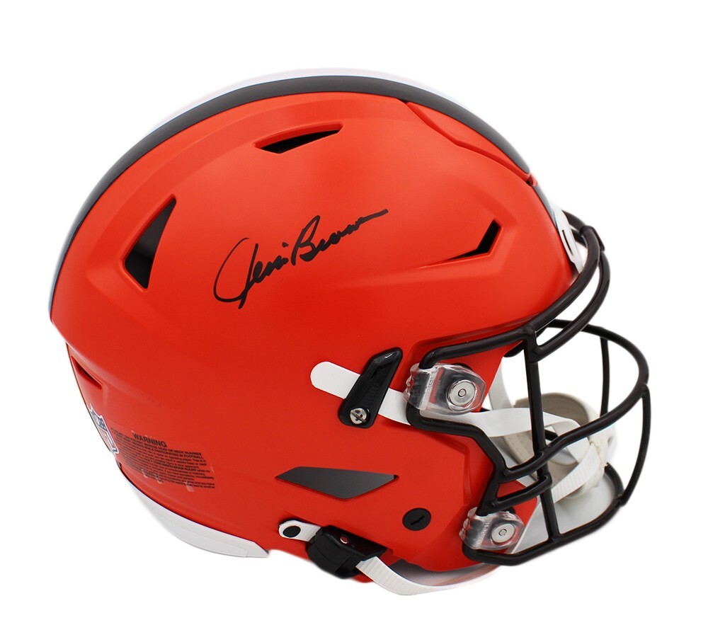 Jim Brown Autographed Signed Cleveland Browns Speed Flex Helmet 