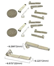 12pc Aurora AFX G+ G-PLUS Slot Car Pick Up Shoes 8887 6pr BTO Newly Made Tune Up