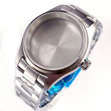 20ATM Small 36mm Pilot Watch Case Sapphire Glass For NH34 NH35 ETA2824 PT5000