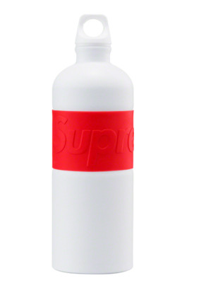 Supreme x SIGG CYD 1.0 L Water Bottle - White Color - SS19 - RARE
