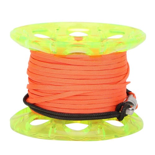 Bobine de Doigt de Plongée de 15m Bobine de Plongée de Pied Enrouleur de Doig... - Photo 8/9