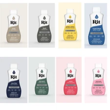Rit All Purpose Dye Liquid 230 ml Bottle Perfect for Various Dyeing Tasks