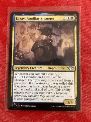 MTG - Lazav, Familiar Stranger - Outlaws of Thunder Junction NM | eBay