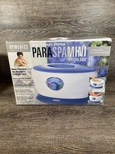 Homedics Paraspa Mini Bath Heat Wax Therapy Par-100 New Open Box