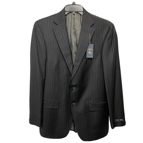 Veste De Sport (Sport Coat) Hart Schaffner Marx - Taille 40R, Couleur Sable (Tan) - Laine, 2 Boutons, Double Fente - Occasion Très Bon état