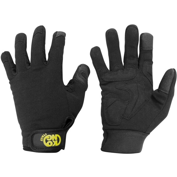 Guantes Kong Skin - Guante Protector Ligero Para Escalada Y Montañismo Negro