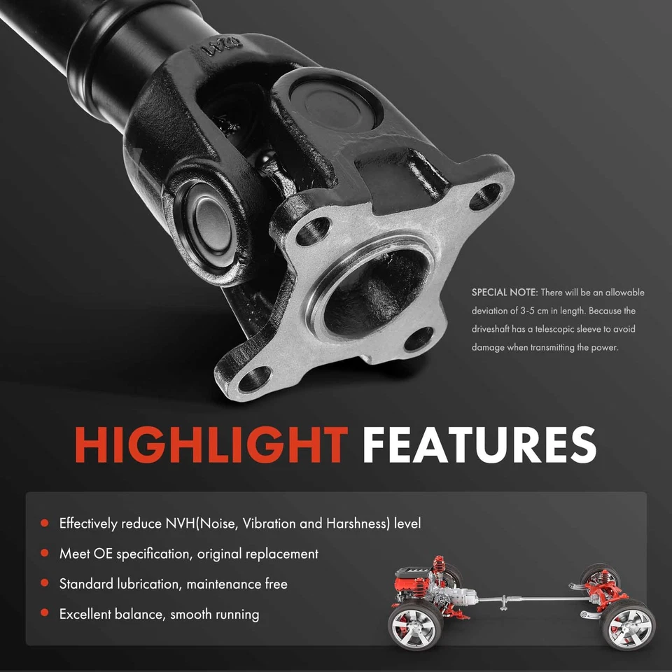 Conjunto de eje de transmisión delantero para Toyota Land Cruiser Lexus LX570 V8 5,7 L Foto 4 de 4