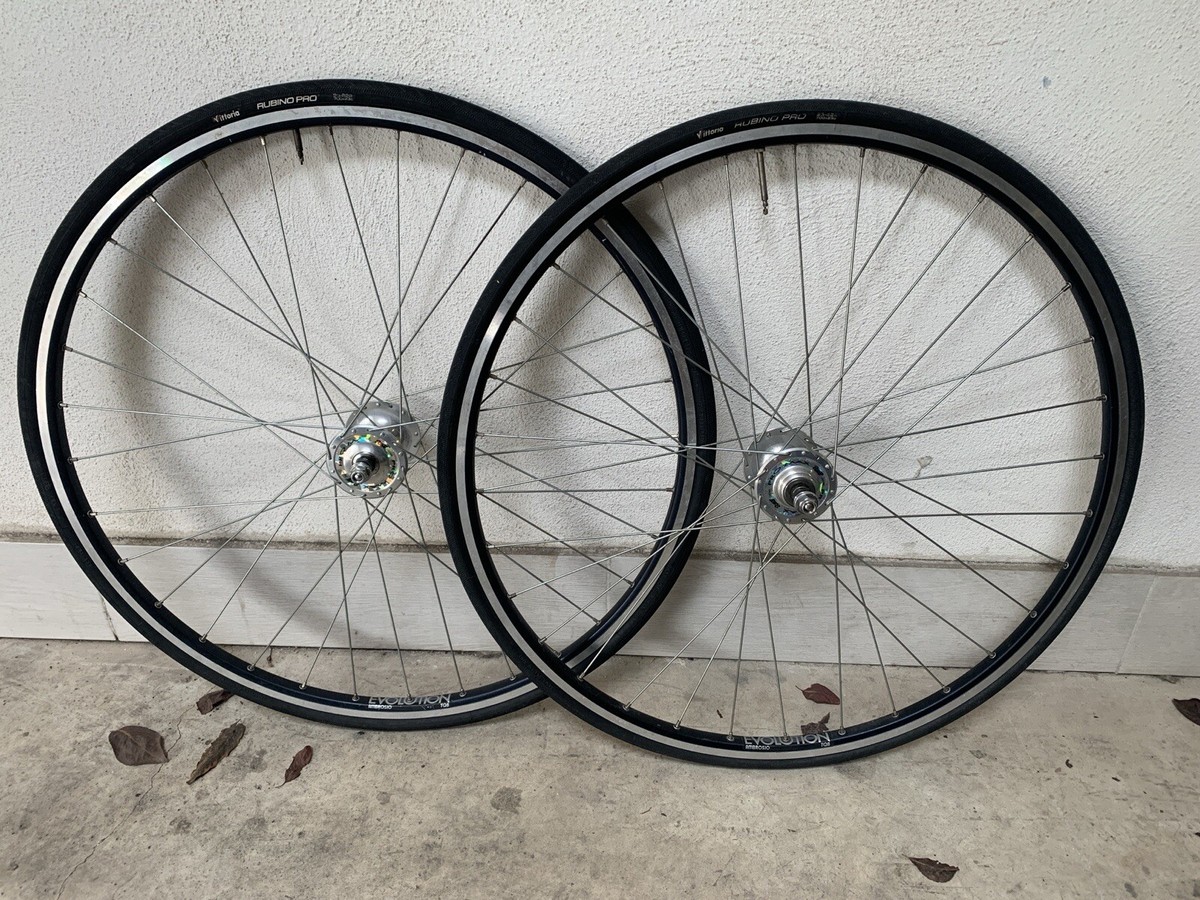 SUZUE PRO MAX AMBROSIO EVOLUTION TRACK CLINCHER WHEELSET wheels