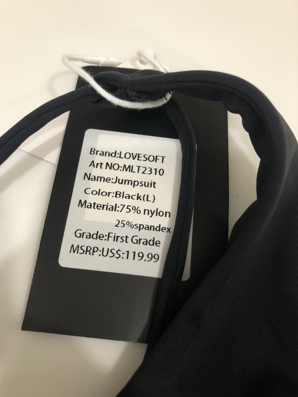 LoveSoft Women’s High Performance Fabric Jumpsuit Wide Legs (Reg Price $119.99)