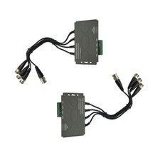BNC4P-C501 4 Channel Passive HD CCTV Video Balun Kit, BNC over Cat5e