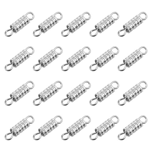 DIY Jewelry Making Copper Turnbuckle Man Fastener Clasp Barrel Screw Clasps