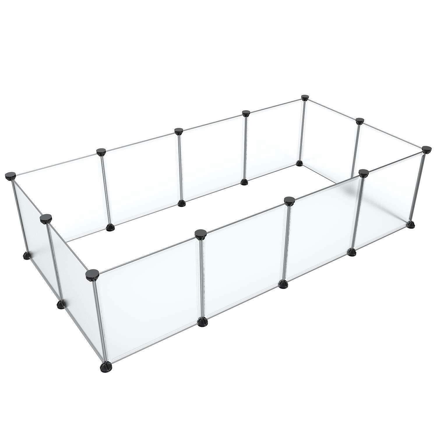 Durable Portable Pet Playpen Puppy Dog Fences Gate Indoor Outdoor