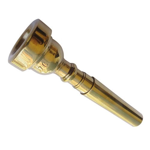 Gold Plating Copper Alloy Players Trumpet Mouthpiece Size 3C 5C 7C For Bach - Picture 7 of 21