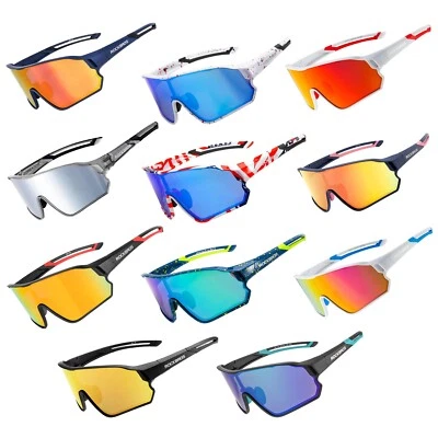 ROCKBROS Polarisierte Sonnenbrille Radbrille Damen und Herren UV-Schutz 11 Type