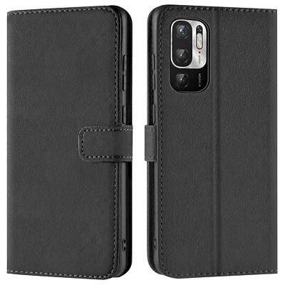 Schutz Hülle Für Xiaomi Redmi Note 10 5G Handy Klapp Tasche Book Slim Flip Case - Bild 1 von 4